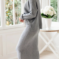 ELLADA KNIT SWEATER & SKIRT SET