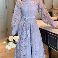 MARGO PATCHWORK MIDI DRESS