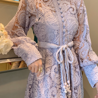 MARGO PATCHWORK MIDI DRESS