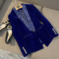 VELVET RUNWAY BLAZER /plus size/