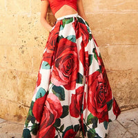 DIANA BOHEMIAN MAXI SKIRT /plus size/