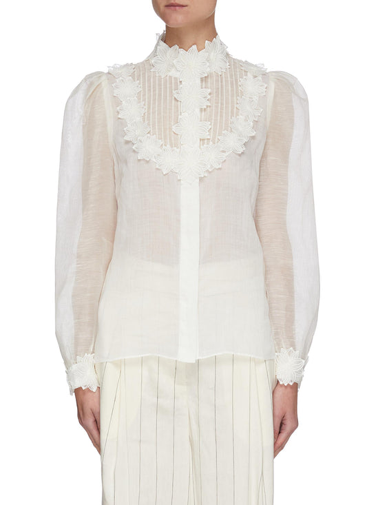 FLEUR EMBROIDERY BLOUSE limited edition