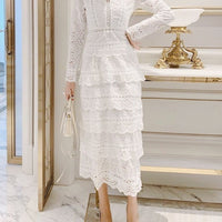 SAMANTA EMBROIDERED DRESS