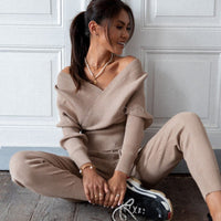 JESIKA 2 PIECES  KNITWEED SET