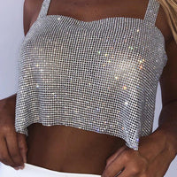 WENDY RHINESTONES TOP