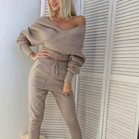 JESIKA 2 PIECES  KNITWEED SET