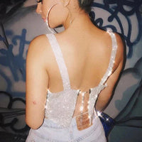 WENDY RHINESTONES TOP