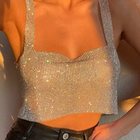 WENDY RHINESTONES TOP