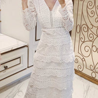SAMANTA EMBROIDERED DRESS