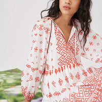 DARLA EMBROIDERY DRESS