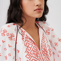 DARLA EMBROIDERY DRESS