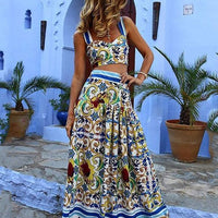 VANESSA TOP & SKIRT SET