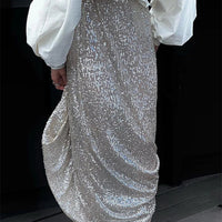 SPARKLE MIDI SKIRT