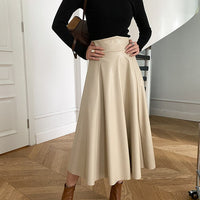 ILONA LEATHER SKIRT