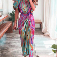 KAMILA BUTTONED DRESS