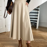 ILONA LEATHER SKIRT