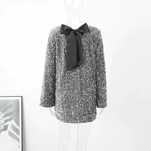 SEQUIN HOLLIDAY DRESS