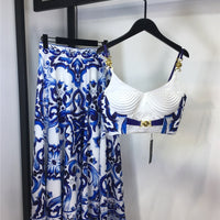 GLORIA TOP & SKIRT SET