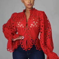 SUZANNA LACE BLOUSE