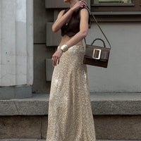 SPARKLE MIDI SKIRT