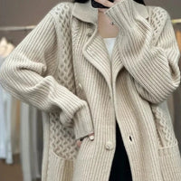 AMINE KNITTED CARDIGAN