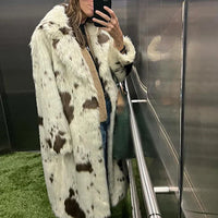 FLAFI LEOPARD FUR COAT