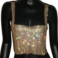 WENDY RHINESTONES TOP