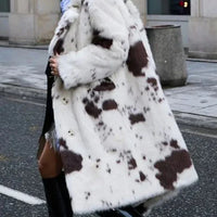 FLAFI LEOPARD FUR COAT