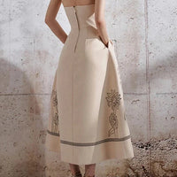 ELINA EMBROIDERY DRESS