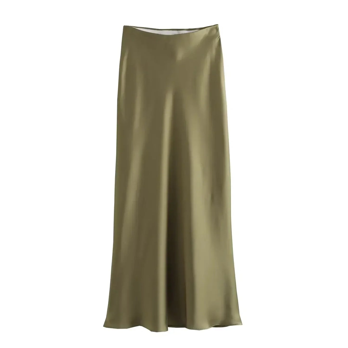 FLORIDA SATIN SKIRT