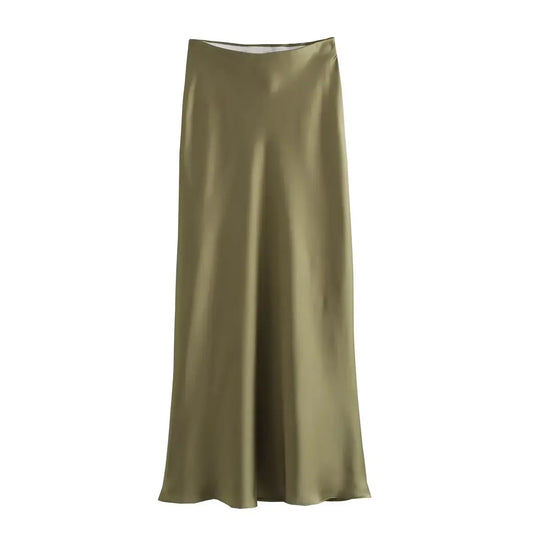 FLORIDA SATIN SKIRT