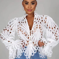 SUZANNA LACE BLOUSE