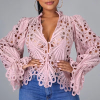 SUZANNA LACE BLOUSE