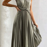 JULIA PLEATED DRESS