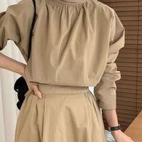 ILARIA SHIRT & SKIRT SET