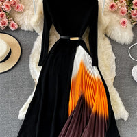 NATALIE GRADIENT DRESS