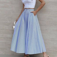 MARISA STRIPED SKIRT