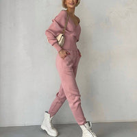 JESIKA 2 PIECES  KNITWEED SET