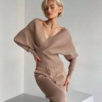 JESIKA 2 PIECES  KNITWEED SET