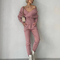 JESIKA 2 PIECES  KNITWEED SET