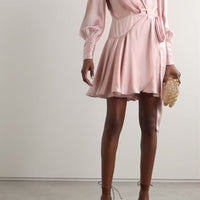 JULIETTE SILK WRAP DRESS