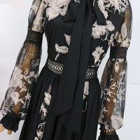 SABINE EMBROIDERY DRESS