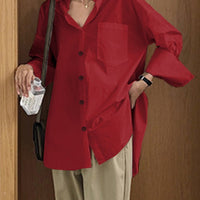 CHERYL ASYMMETRICAL SHIRT