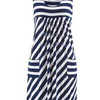POLLINA STRIPED DRESS /plus size/