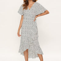 DAPHNE WRAP DRESS