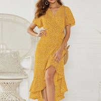 DAPHNE WRAP DRESS