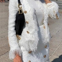 ANGELICA TWEED JACKET & SKIRT