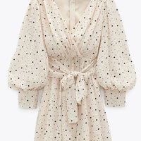 SAIA POLKA DOT DRESS