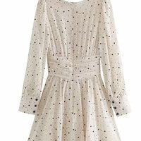 SAIA POLKA DOT DRESS