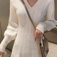 DARIA LANTERN SLEEVE DRESS